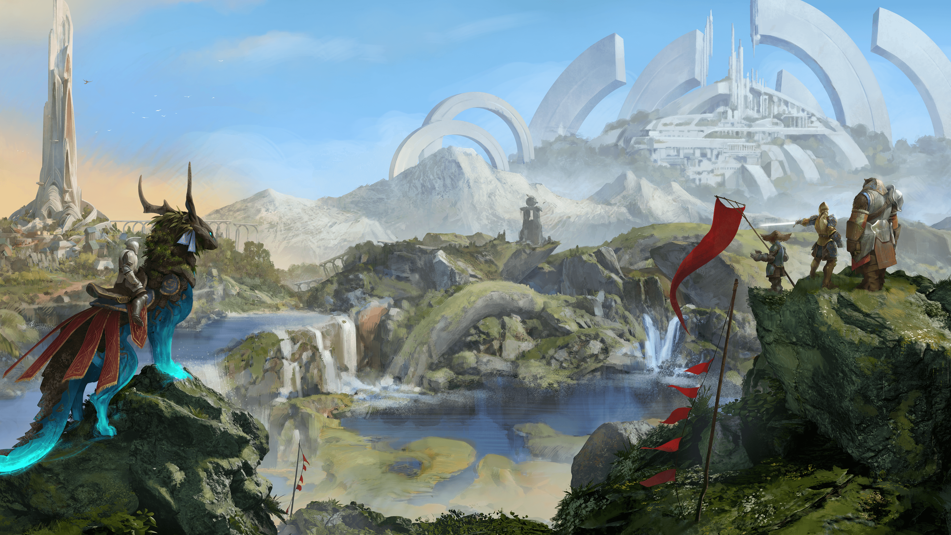 Guild Wars 3 - Key Art